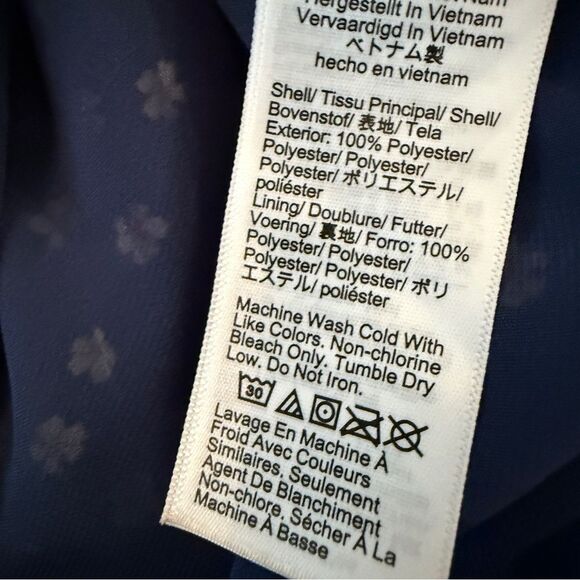 J. Crew Pleated pull-on luster charmeuse midi skirt in tiny blooms print - Picture 6 of 7